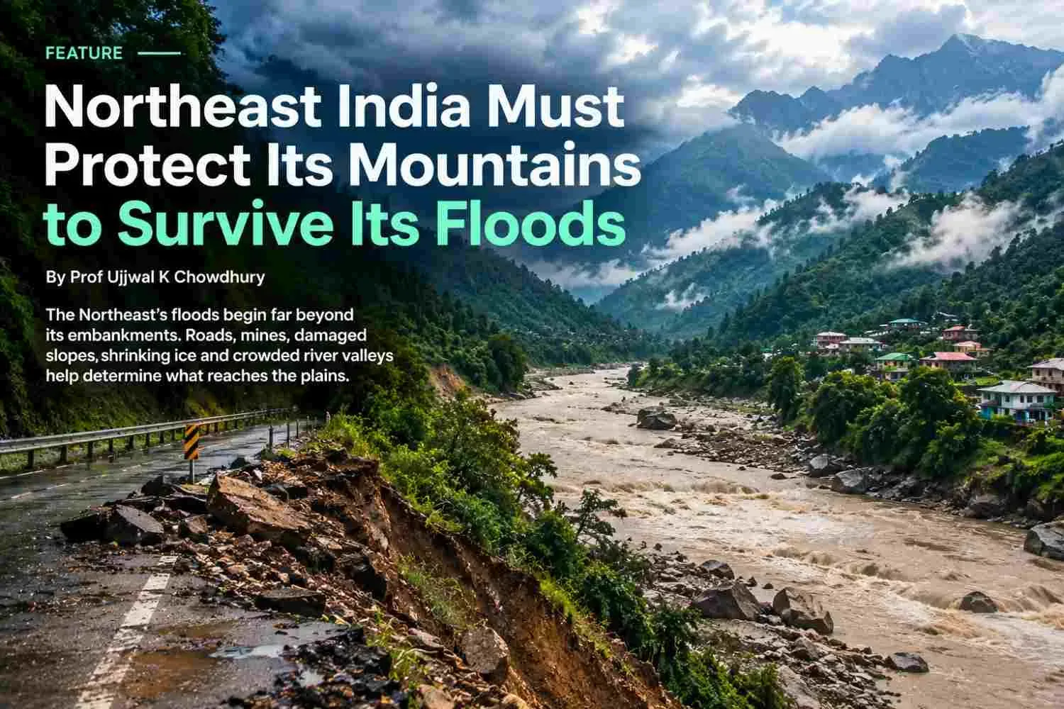 Northeast India Must Protect Its Mountains to Survive Its Floods