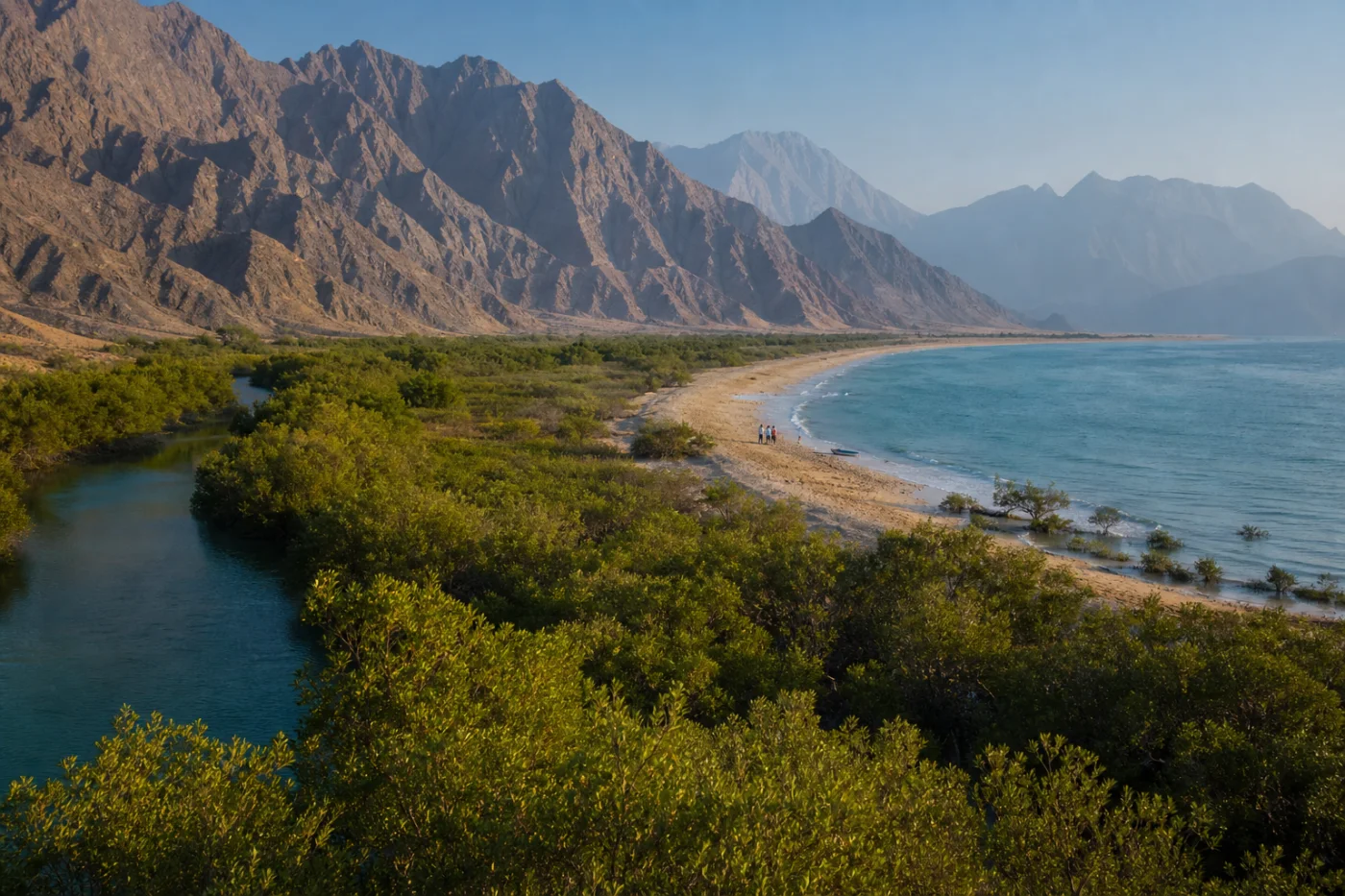 Mountains, mangroves and coastal resilience in Fujairah